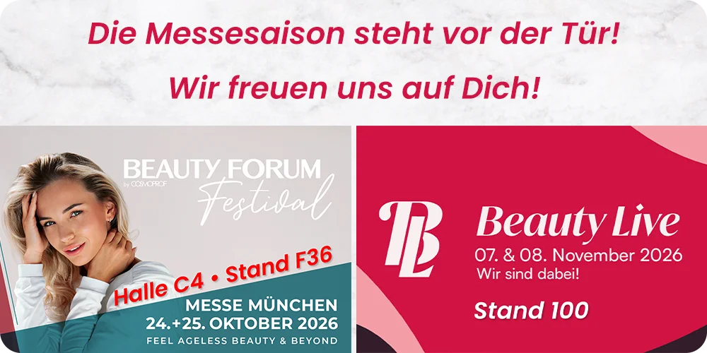 Die Messesaison steht vor der Tür! Beauty Forum Festival München und Beauty Live Kalkar